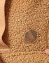 Long sleeve fur sweater